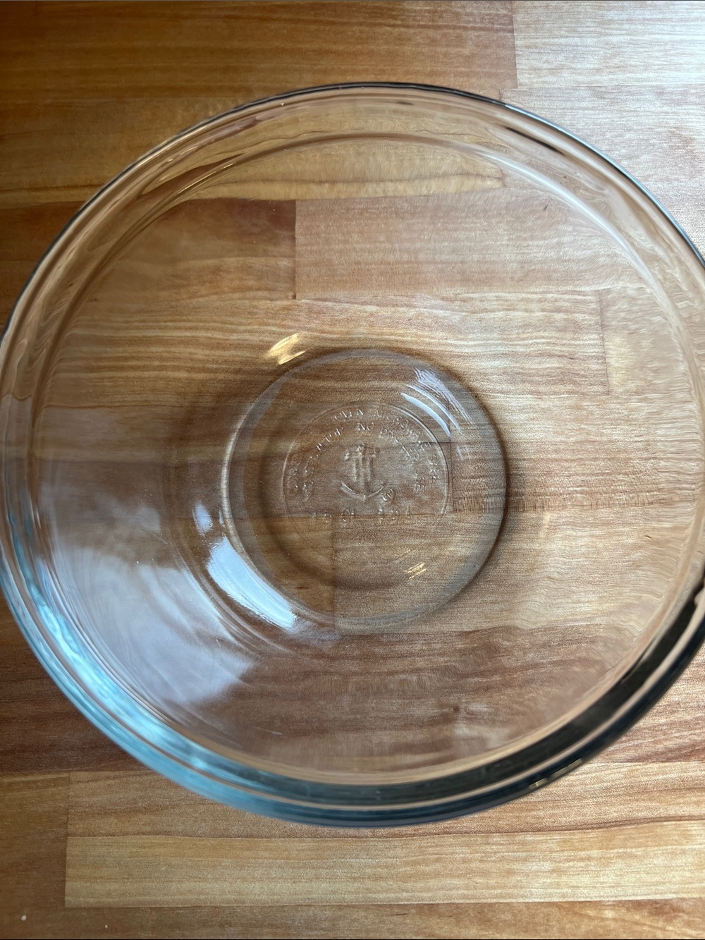 Anchor Hocking Clear Glass Mixing Bowl